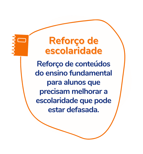 reforço de escolaridade - reforço de conteúdos de ensino fundamental para alunos que precisam melhorar a escolaridade para passar em vestibulinhos como ETEC, IFSP e Termomecânica.
