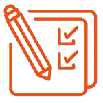 Simulados realistas com correção comentada para treinar tempo e estratégia de prova.